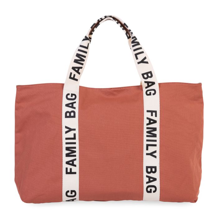 Childhome Family Bag borsa weekend terracotta 55x40
