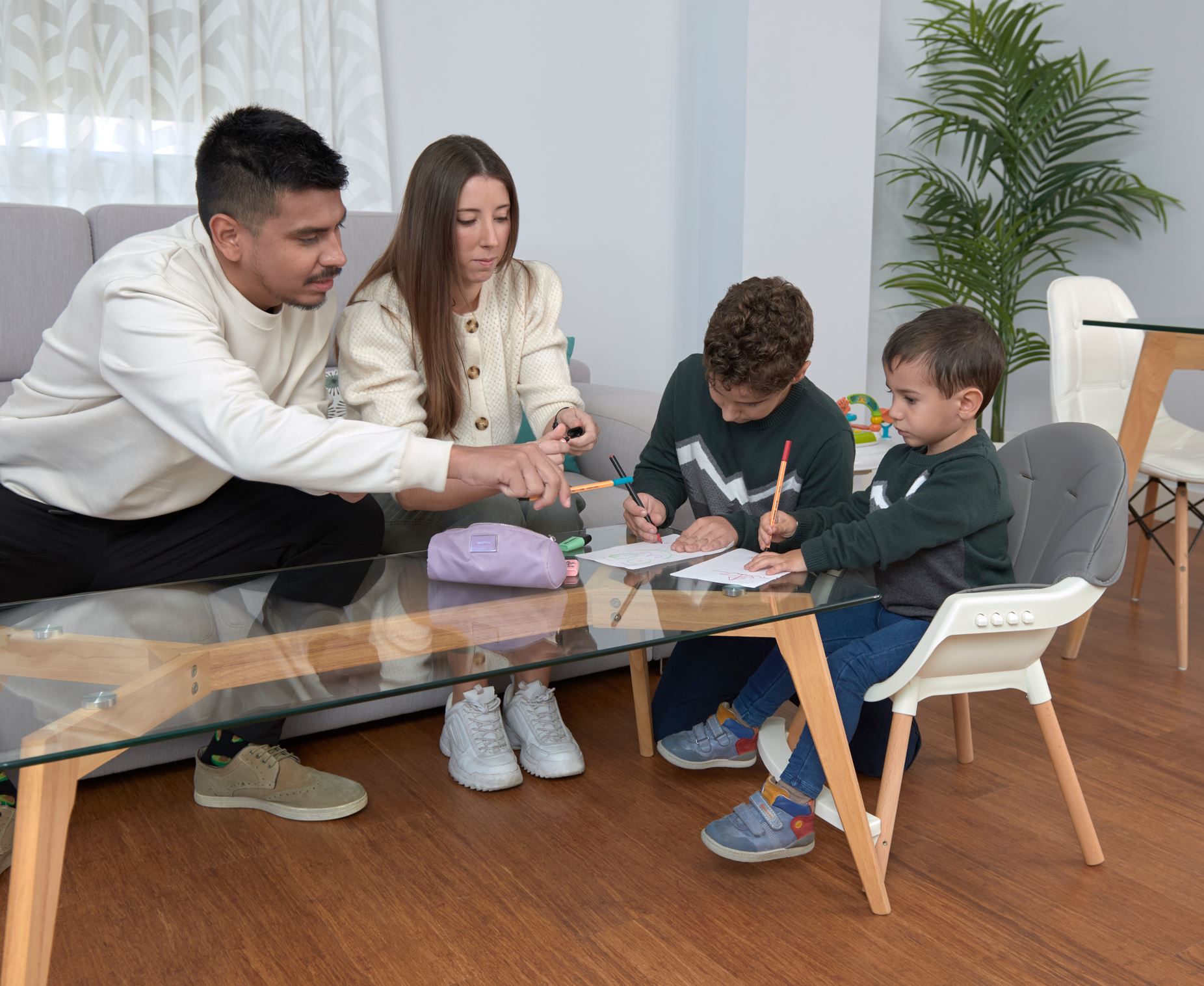Innovaciones MS Mika Seggiolone Pappa 2 in 1 Regolabile