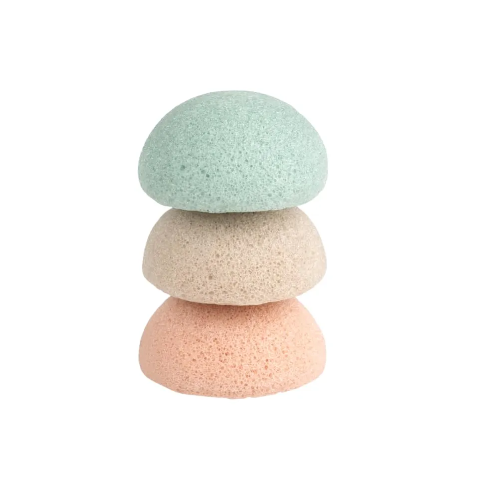 Jané Spugna Konjac Neonato Bagnetto x3 Pelli Sensibili