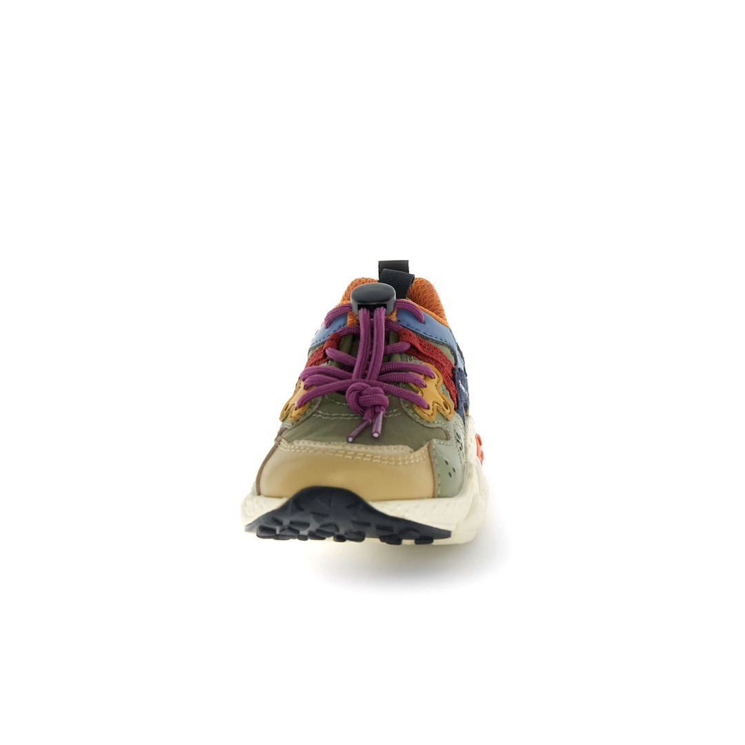 Flower Mountain Yamano 3 Junior sneakers beige-army-navy