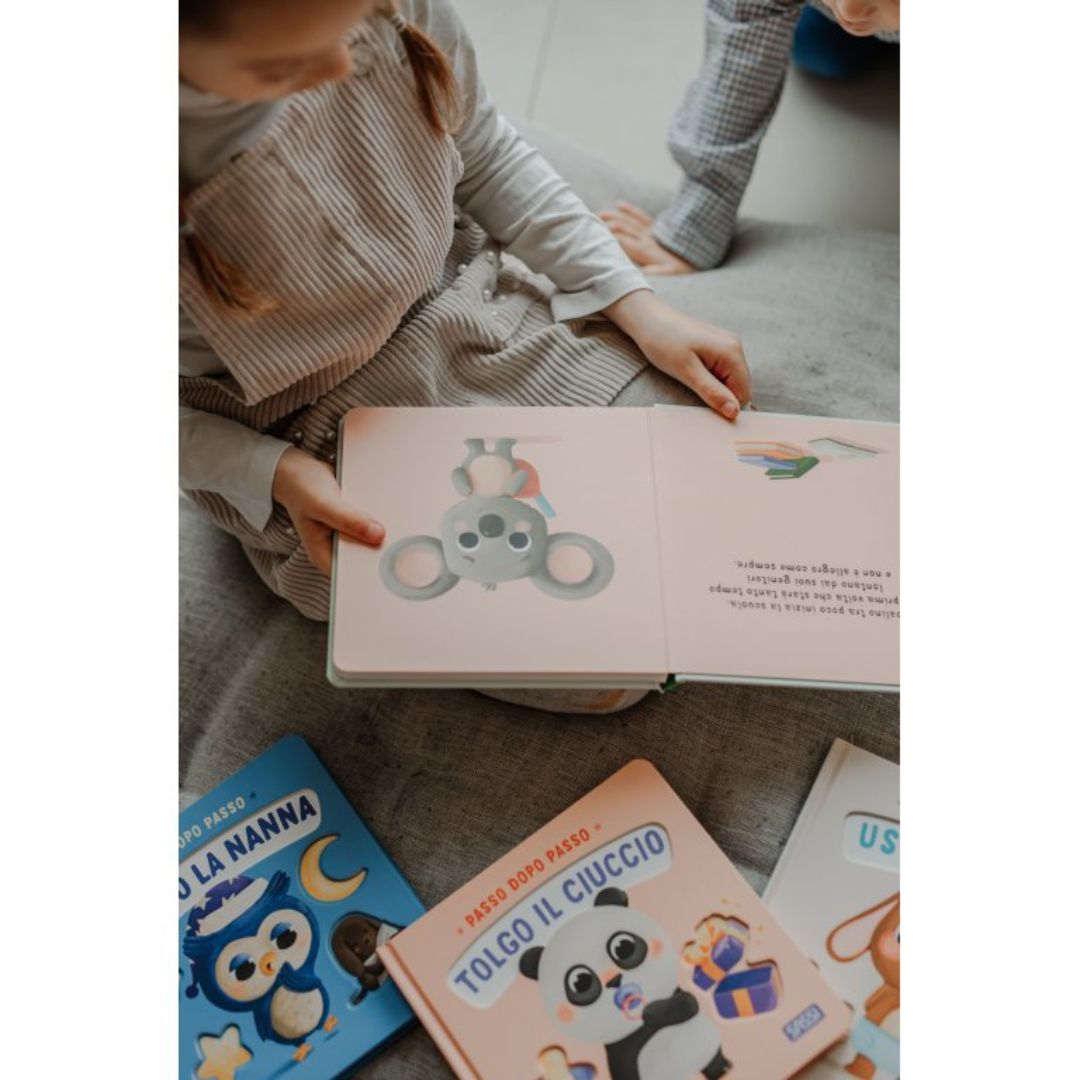 Sassi Passo dopo passo libro cartonato bimbi