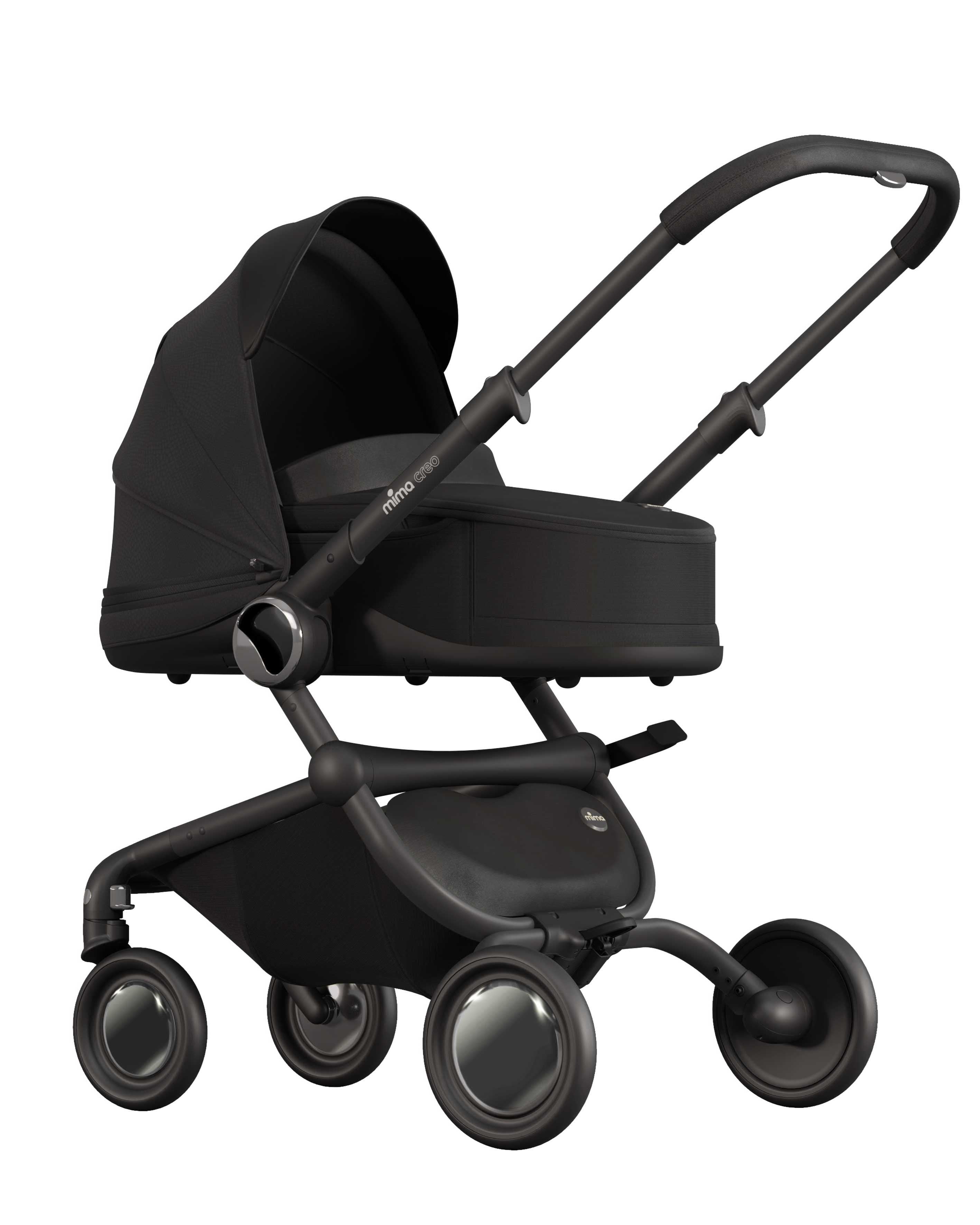 mima creo duo passeggino con navicella reversibile