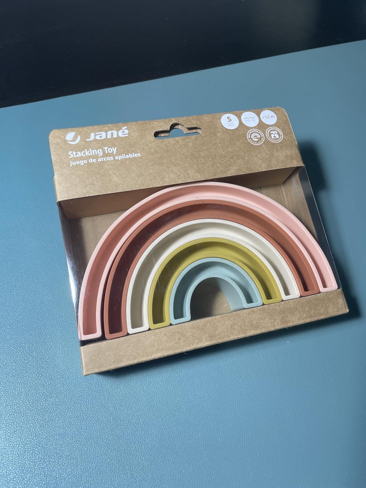 Jané Gioco Impilabile Silicone Bambino Tropic Montessori