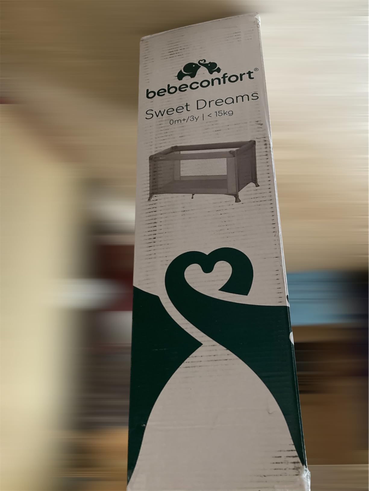 Bebé Confort Sweet Dreams lettino viaggio Mineral Graphite con finestra