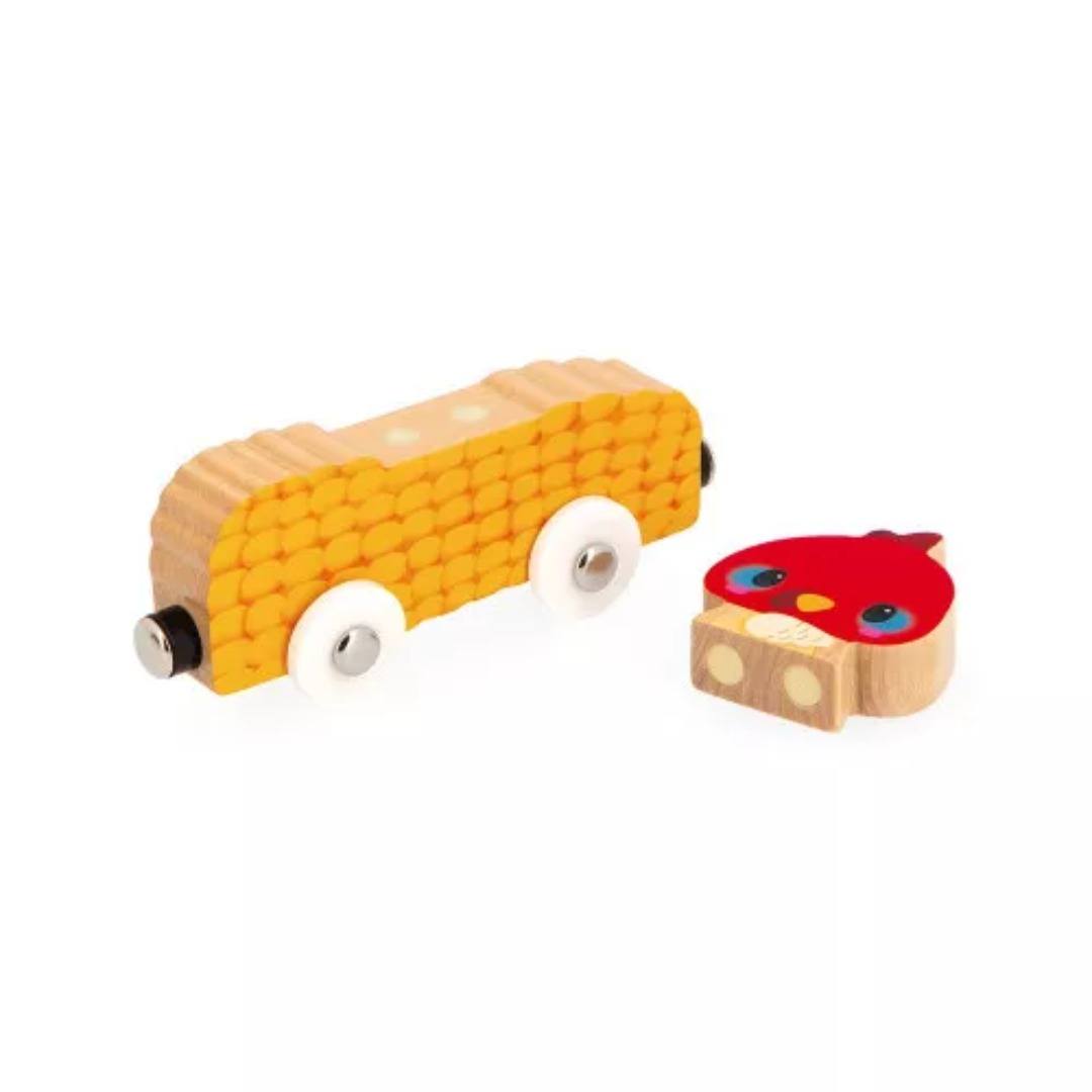 Janod Animali Fattoria Magnetici gioco legno 18 mesi