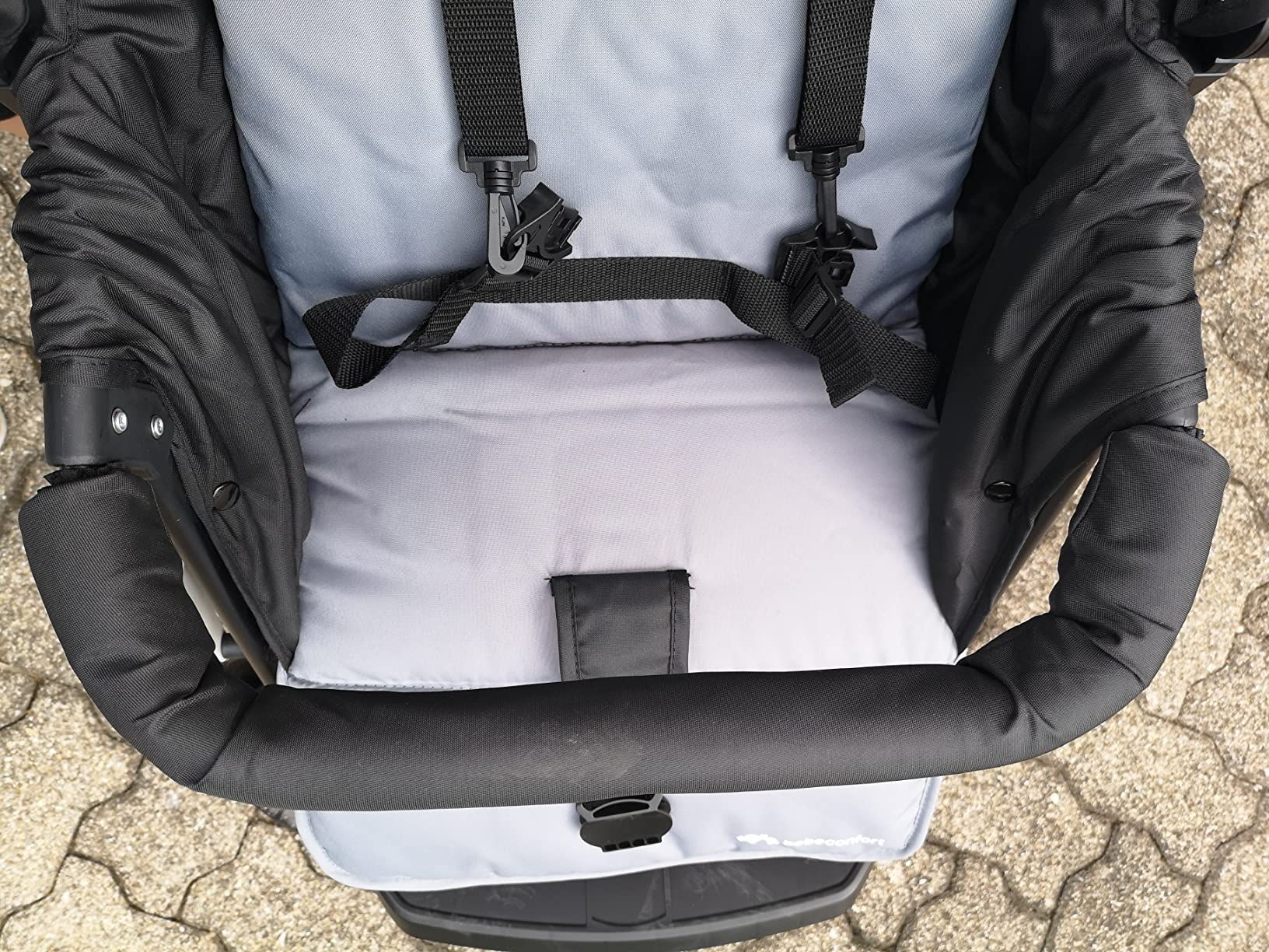 Bebé Confort Teamy passeggino gemellare Mineral Graphite doppio
