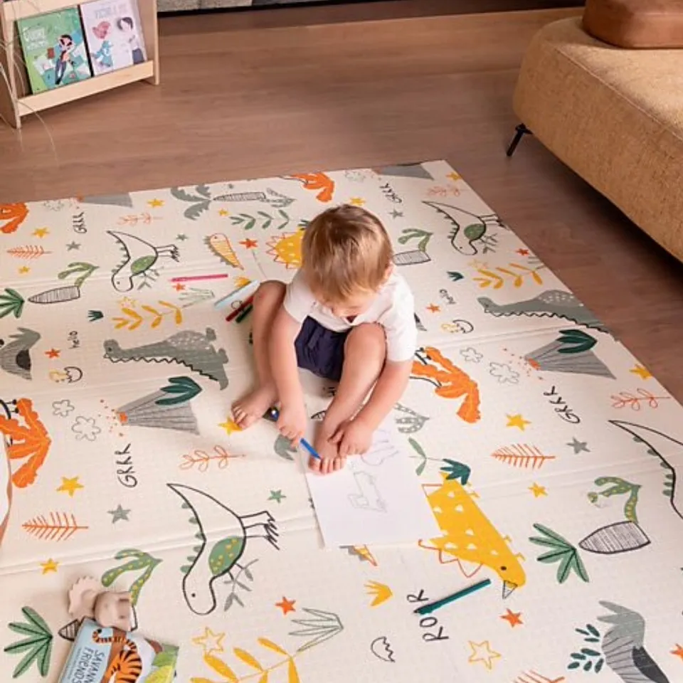 Family Nation Dino Friends tappeto gioco 180x150 pieghevole