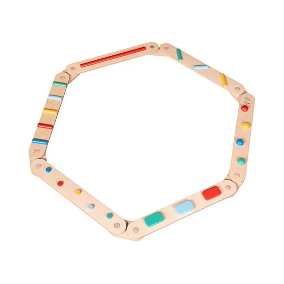 Family Nation percorso Montessori equilibrio legno 14 pezzi