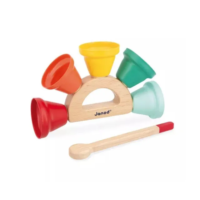 Janod Gioia campanelle musicali bambini in legno 18 mesi