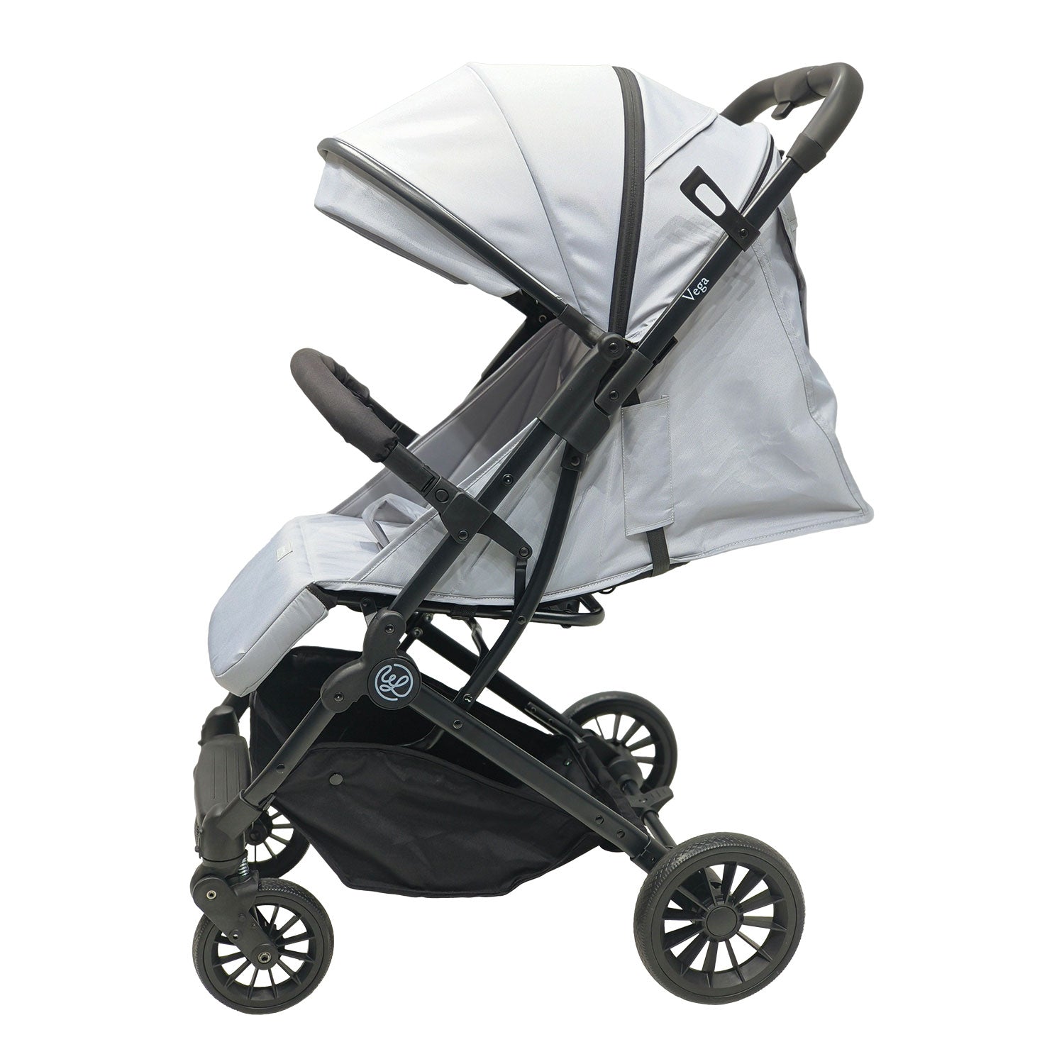 Wonderlife Vega Passeggino Leggero Grigio Reclinabile