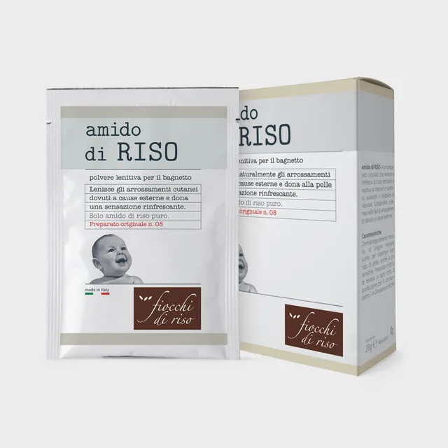 Fiocchi di Riso Amido di Riso bagnetto lenitivo 100 g