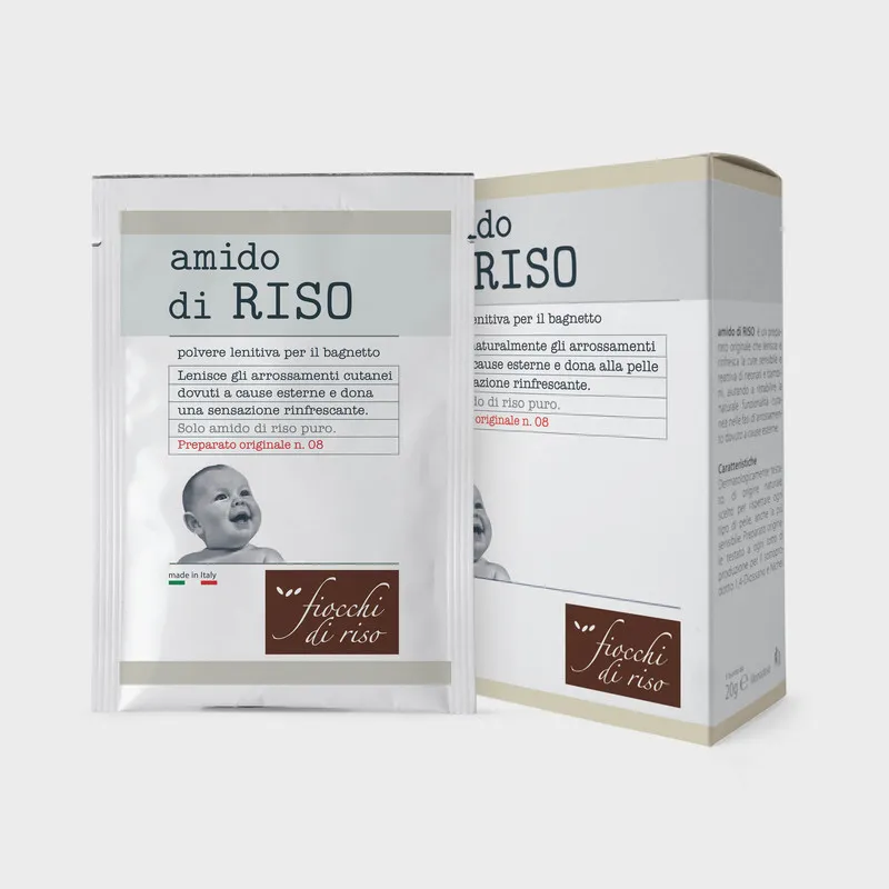 Fiocchi di Riso Amido di Riso bagnetto lenitivo 100 g