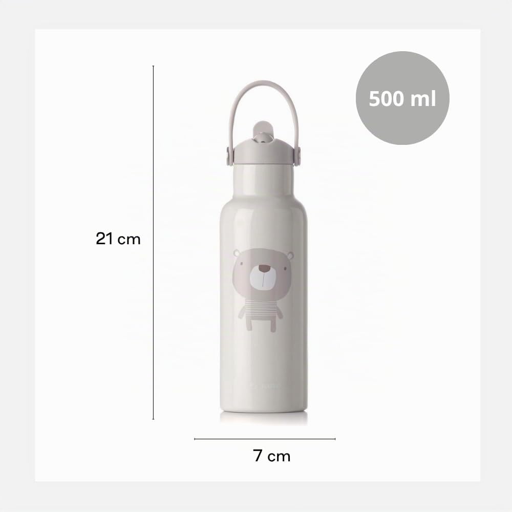 Jané thermos bambini 500 ml beige ceramica