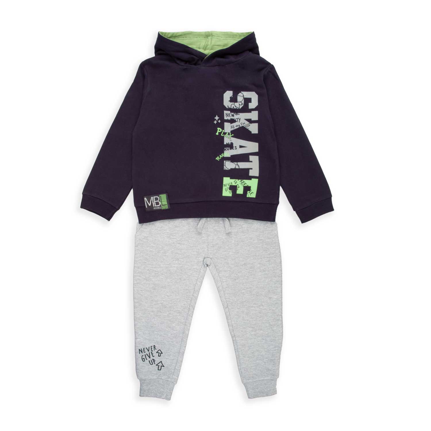 Wonderlife Skate 252303 Tuta 2 Pezzi 4 Anni Cotone