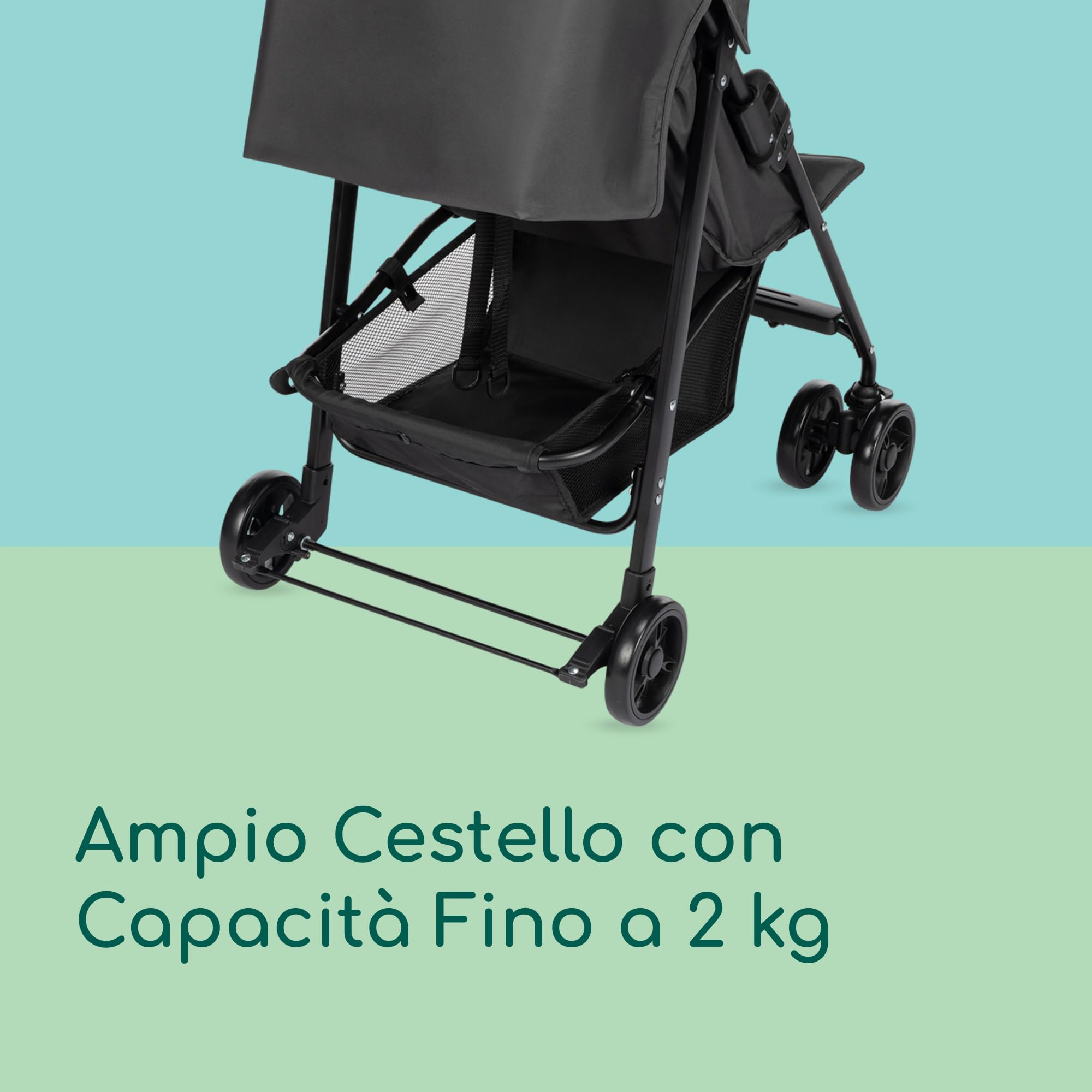 Bebé Confort Snow Passeggino Leggero Mineral Graphite 0-15 kg
