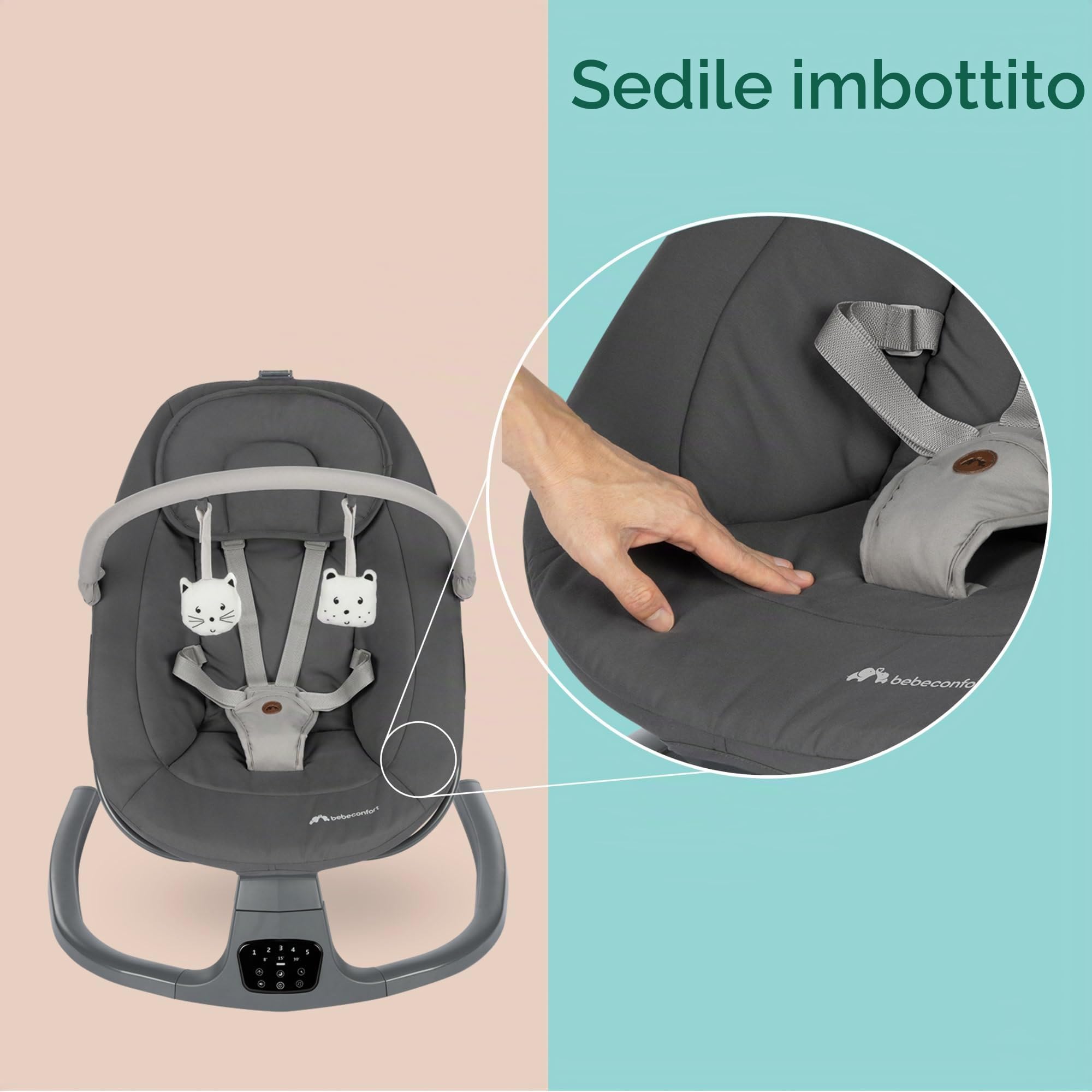 Bebé Confort Jolana altalena elettrica con melodie
