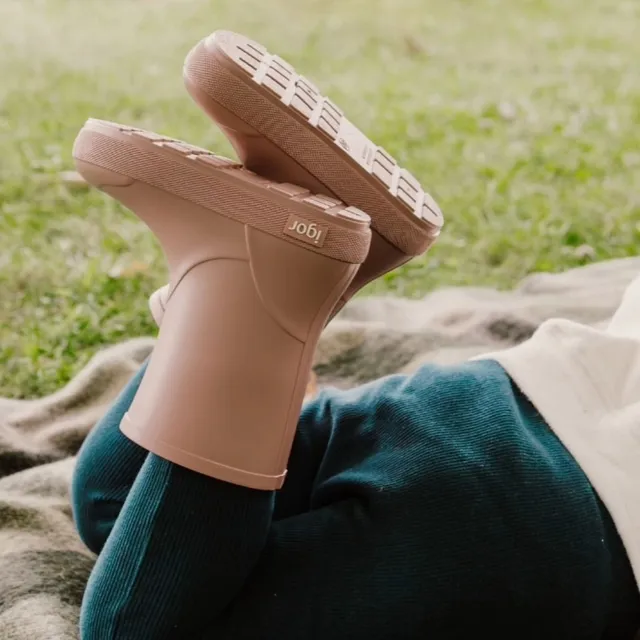 Igor Yogi stivali gomma bimbo rosa barefoot