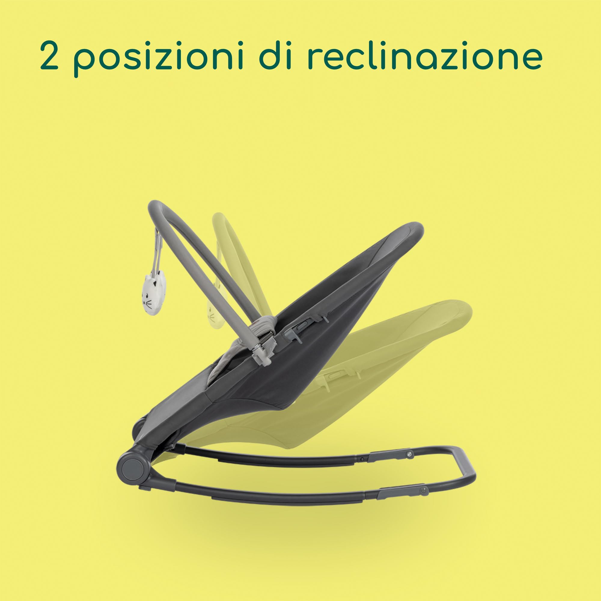Bebé Confort Aster sdraietta Tinted Graphite reclinabile