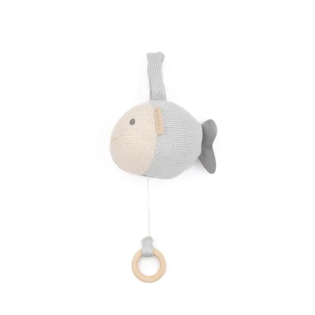 Bamboom Fish carillon neonato maglia bambù