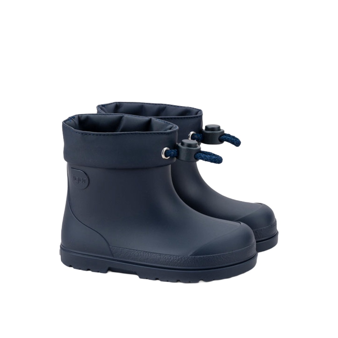 Igor Mendi Navy stivali gomma bimbi impermeabili blu