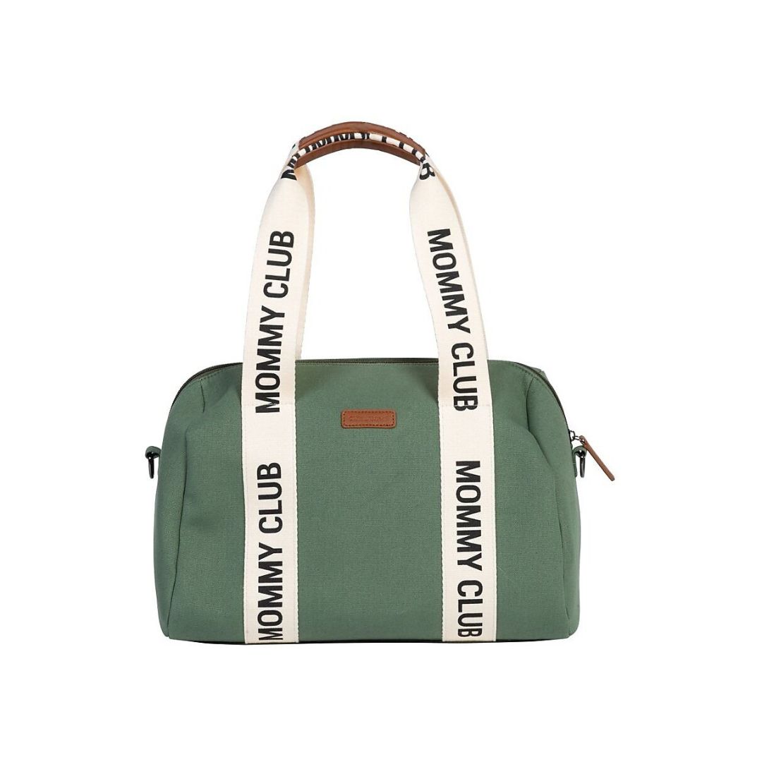 Childhome Mommy Club Borsa Cambio Tela Verde 22 L