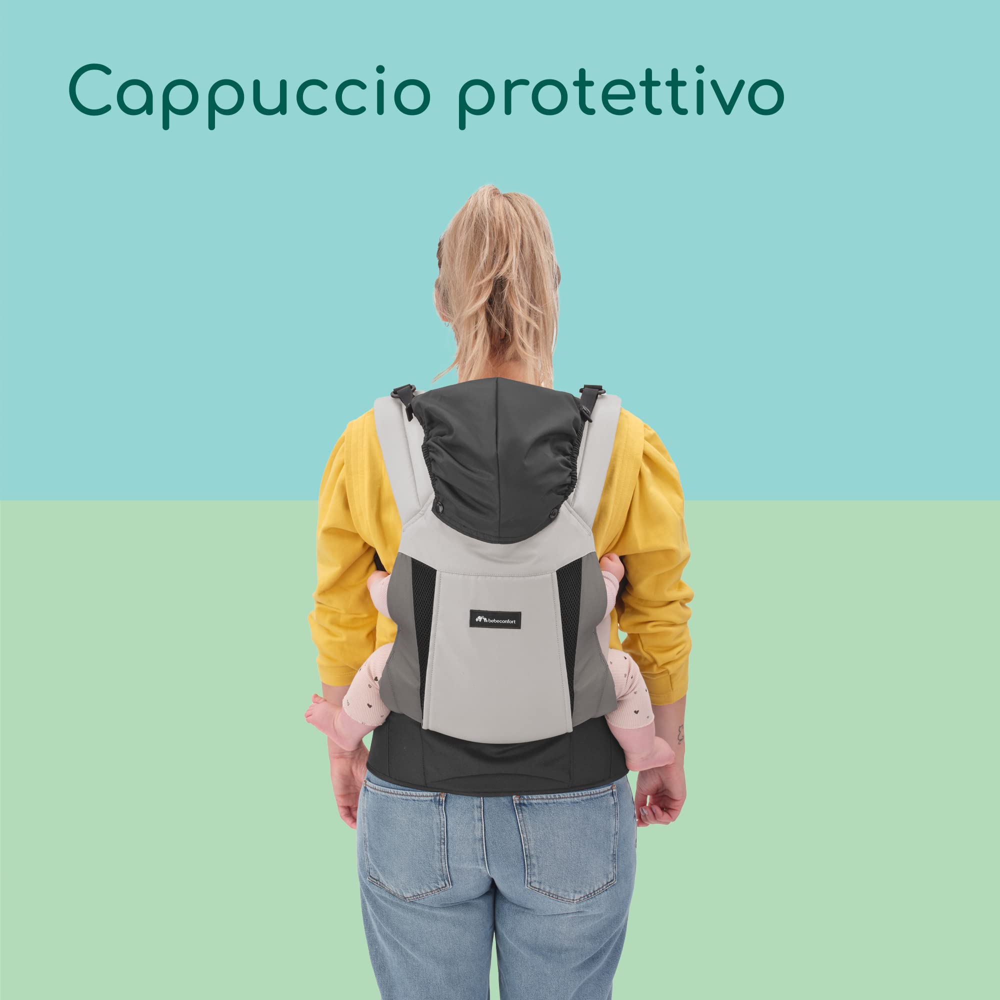 Bebé Confort PhysioNest Marsupio Ergonomico Grey Mist 0-36 mesi