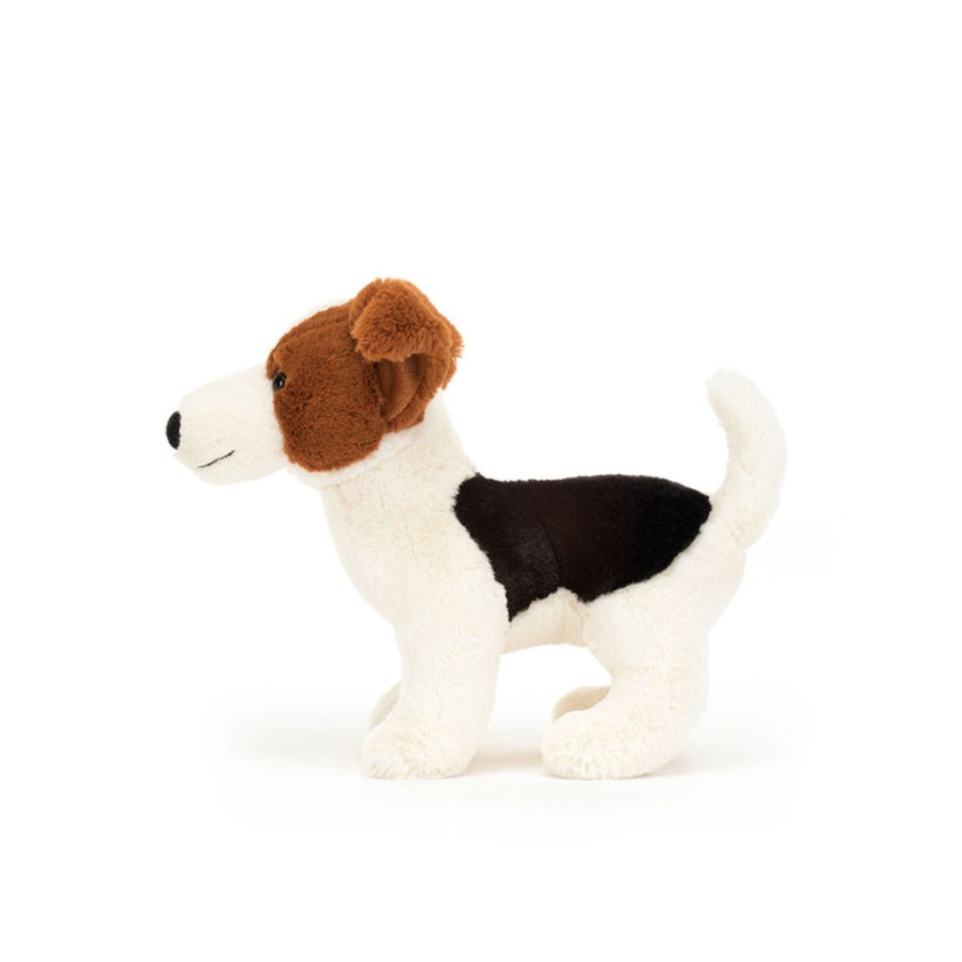 Jellycat Albert Jack Russell peluche cane 18 cm morbido