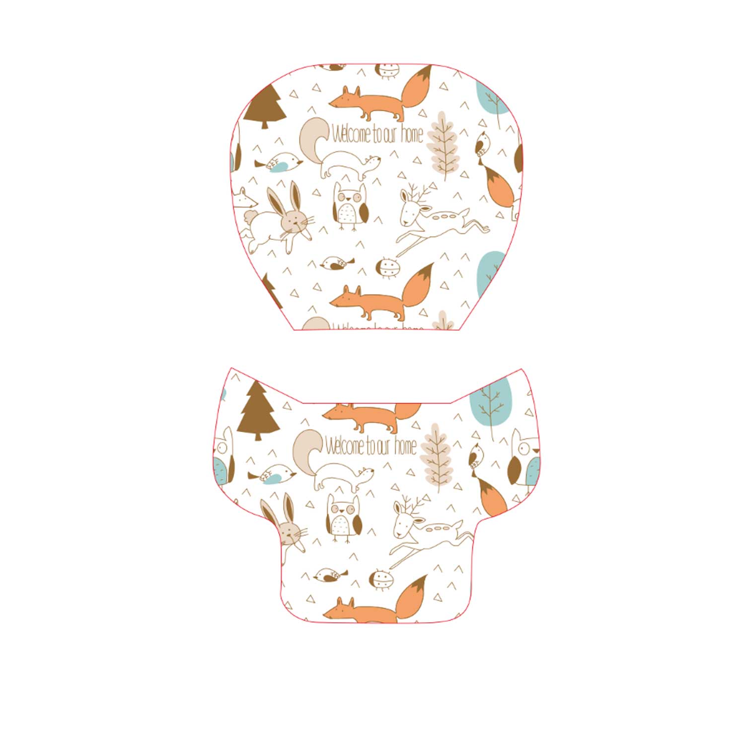 Wonderlife Cover seggiolone pappa Foxy lavabile