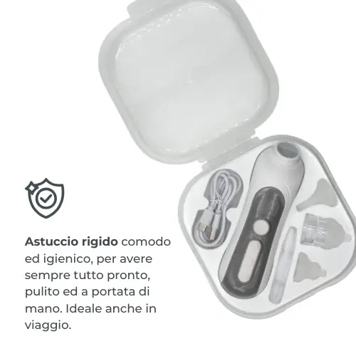 Nuvita 2150 aspiratore nasale elettrico ricaricabile