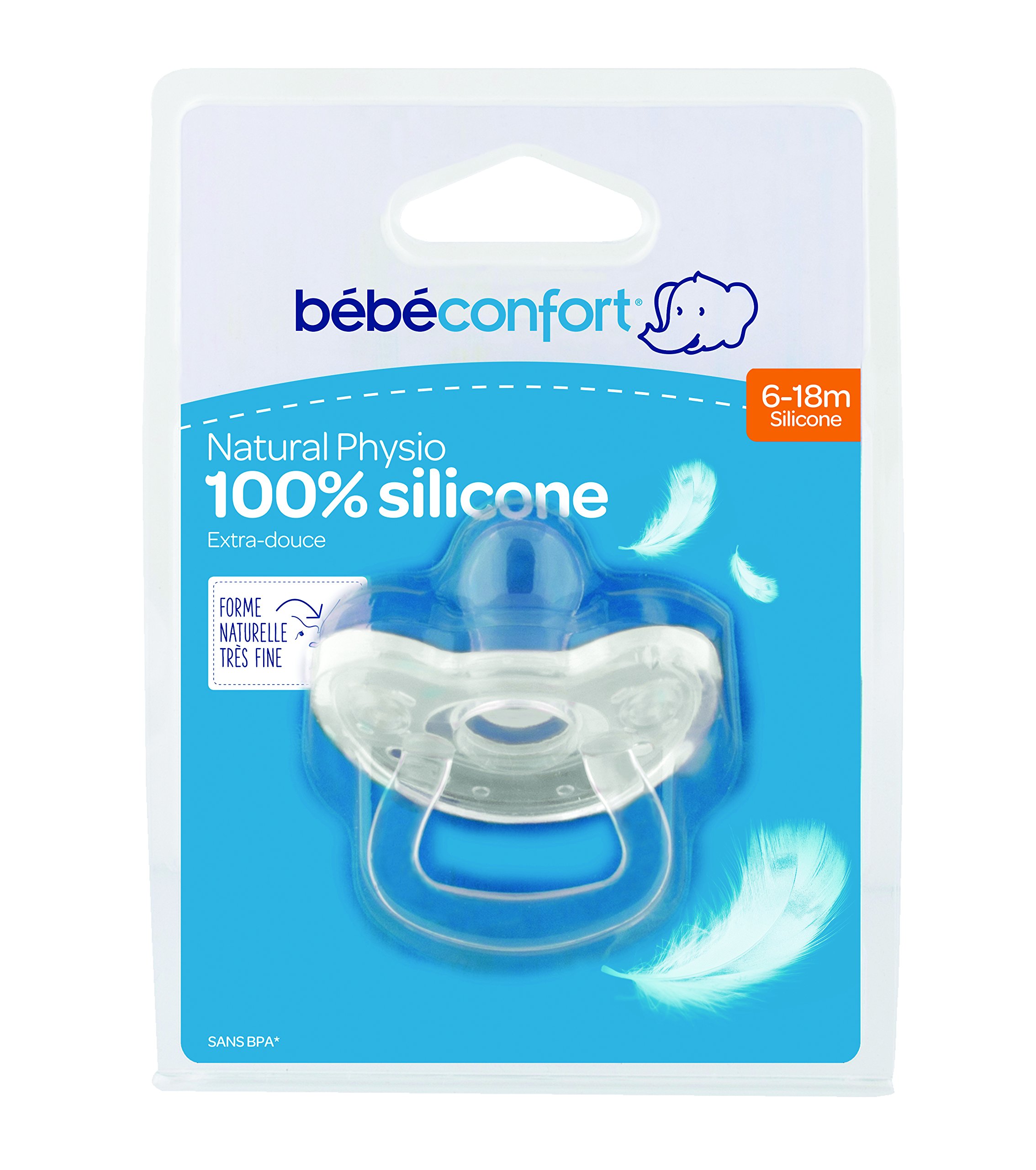 Bebé Confort Physio ciuccio silicone 6-18 mesi
