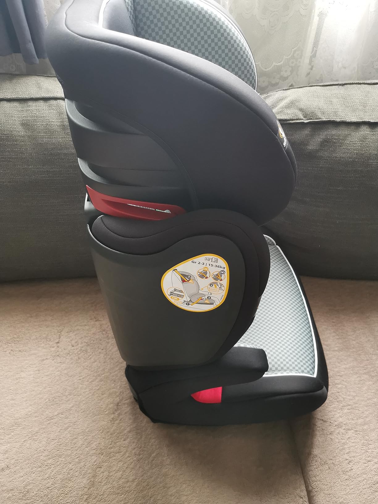 Bebé Confort Road Fix Seggiolino Isofix Pixel Grey 15-36 kg
