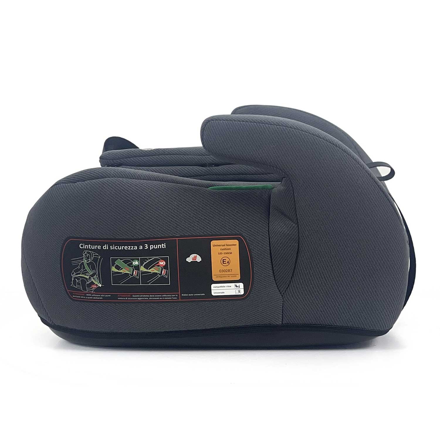 Wonderlife Jesi i-Size Plus rialzo auto 125-150 cm nero