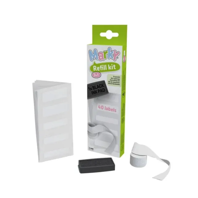 Marky 3in1 kit ricarica timbro per tessuti
