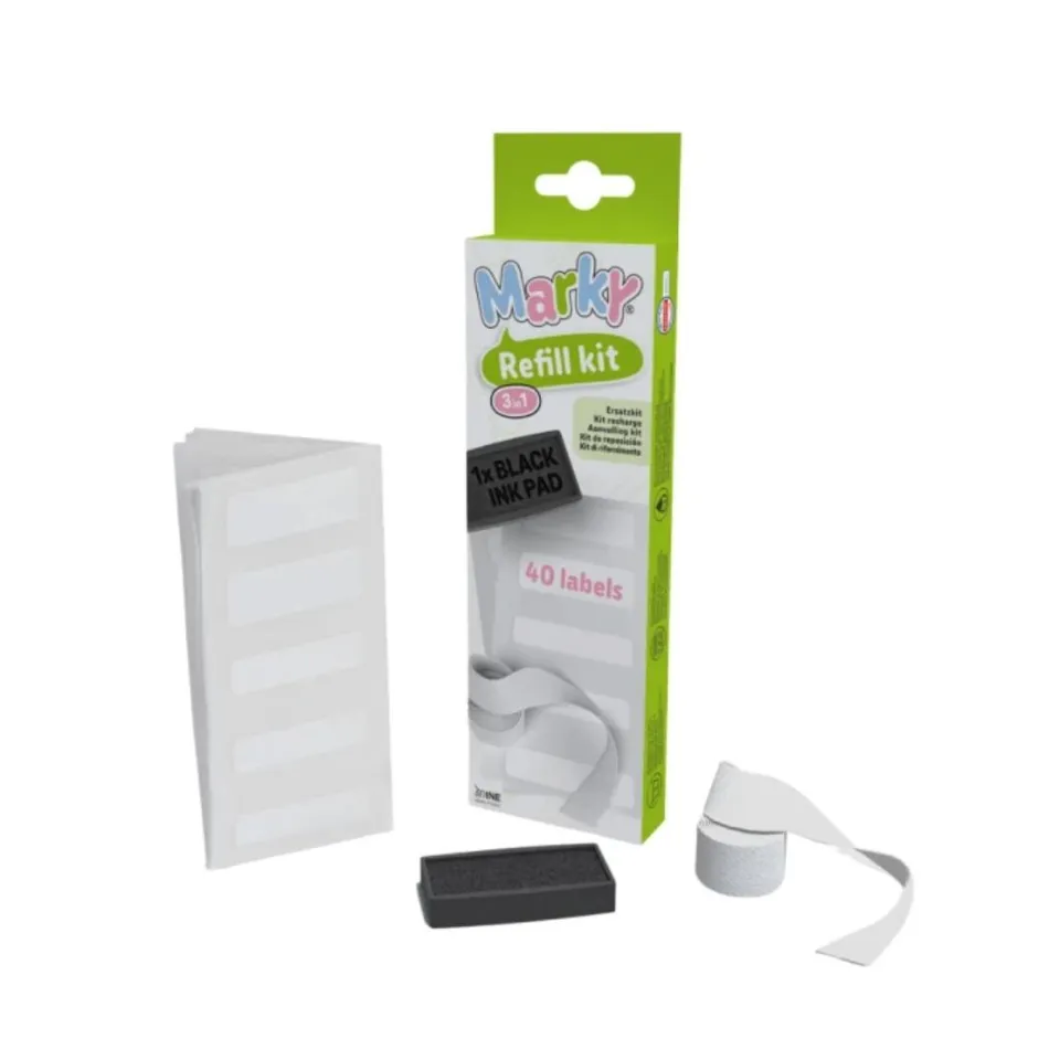 Marky 3in1 kit ricarica timbro per tessuti