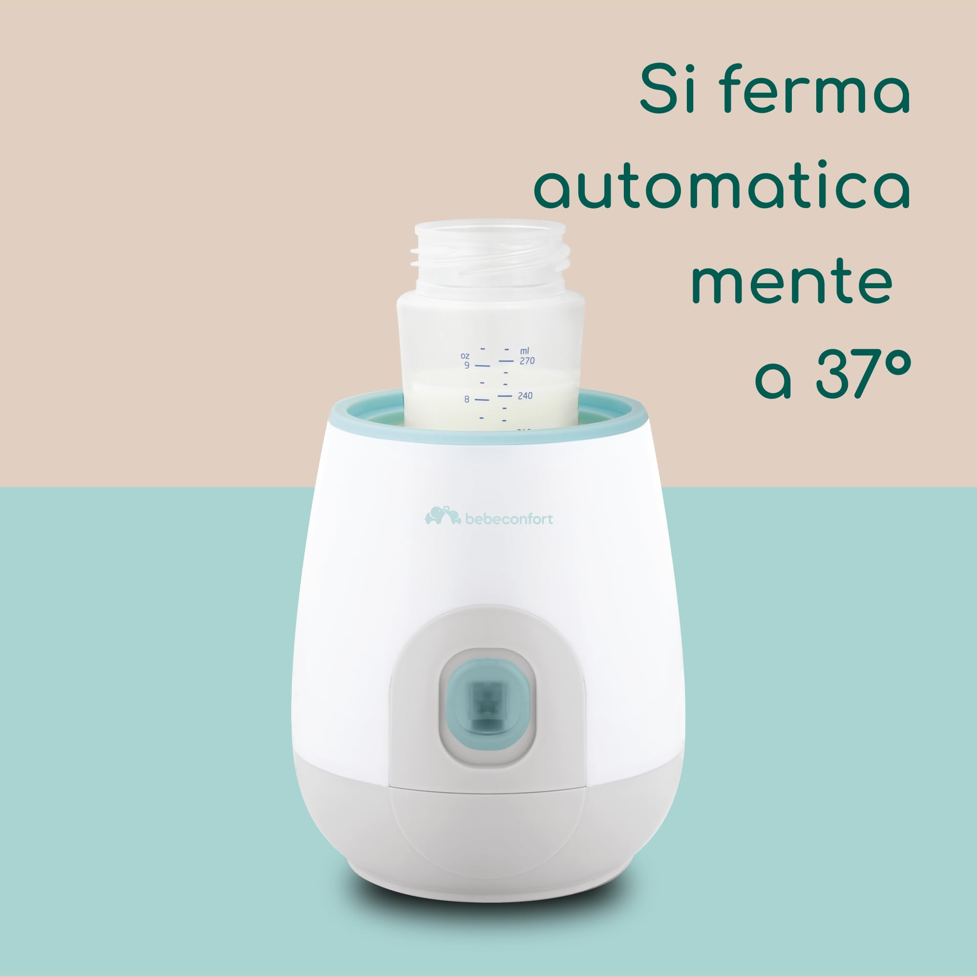 Bebé Confort Scaldabiberon Elettrico Bianco Verde rapido