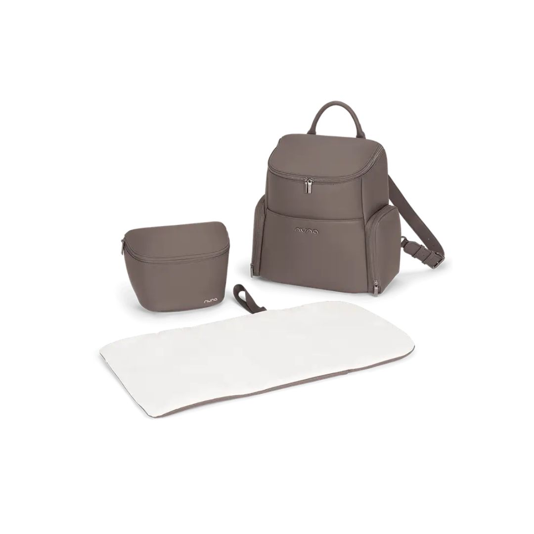 Nuna Essential Bag borsa cambio ecopelle con fasciatoio