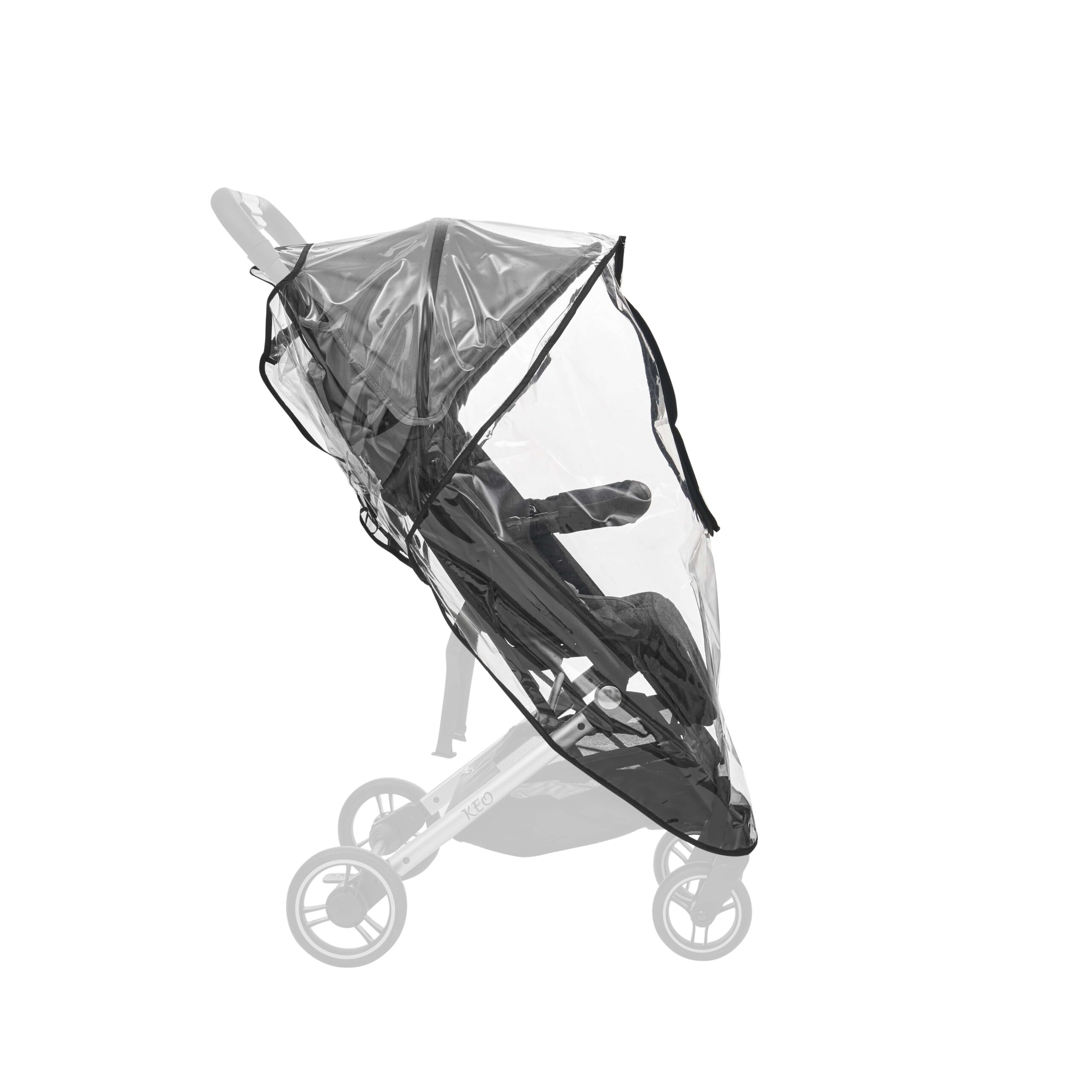 Innovaciones MS parapioggia passeggino universale trasparente