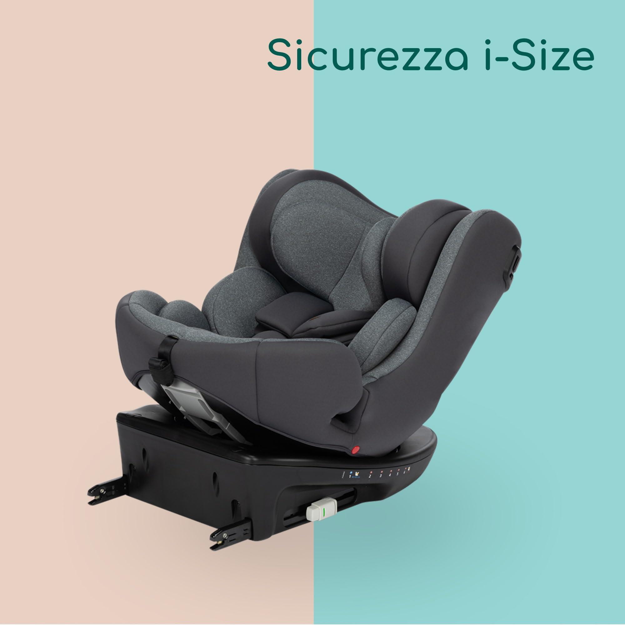 Bebé Confort EvolveFix i-Size seggiolino auto Grafite girevole