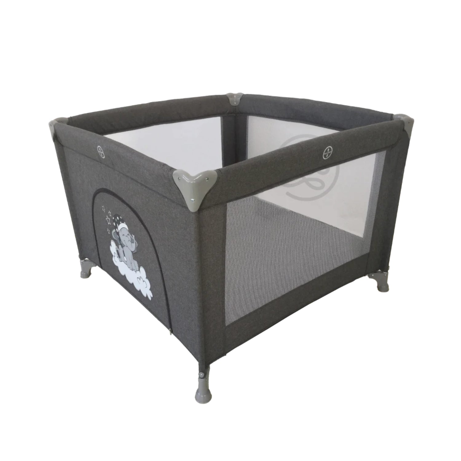 Wonderlife Forest box quadrato richiudibile 100x100 con materassino