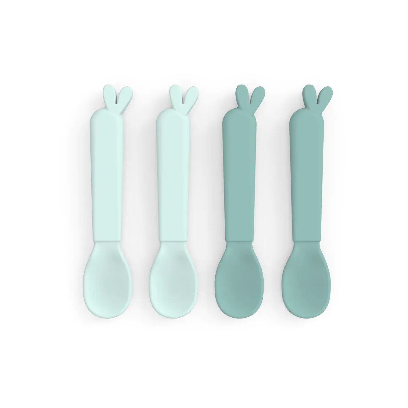Done by Deer Kiddish set 4 cucchiai bimbo multicolore