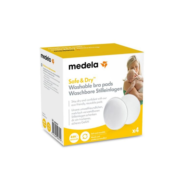 Medela Safe & Dry coppette assorbilatte lavabili traspiranti