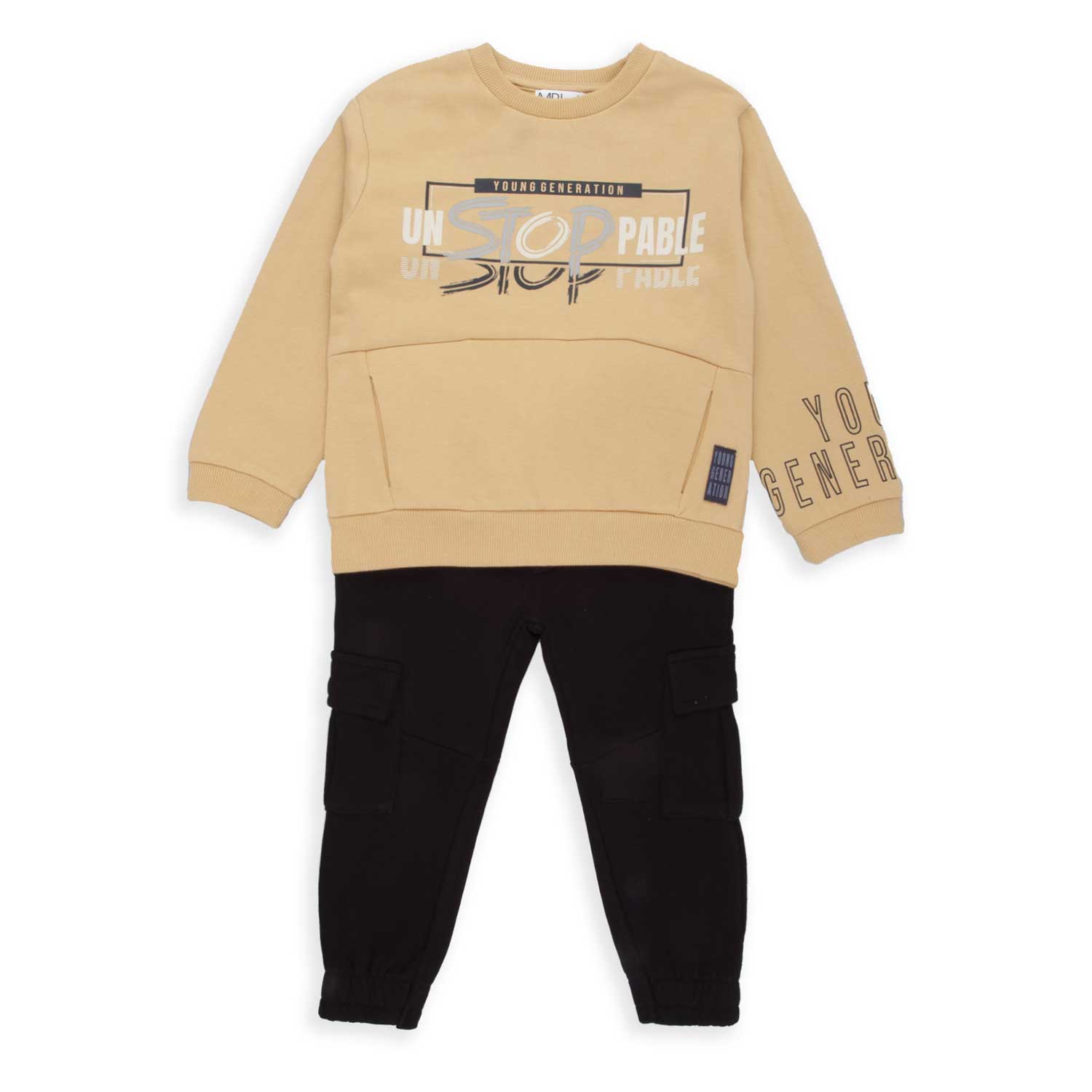 Wonderlife Unstoppable 252301 tuta bambino 2 pezzi cotone