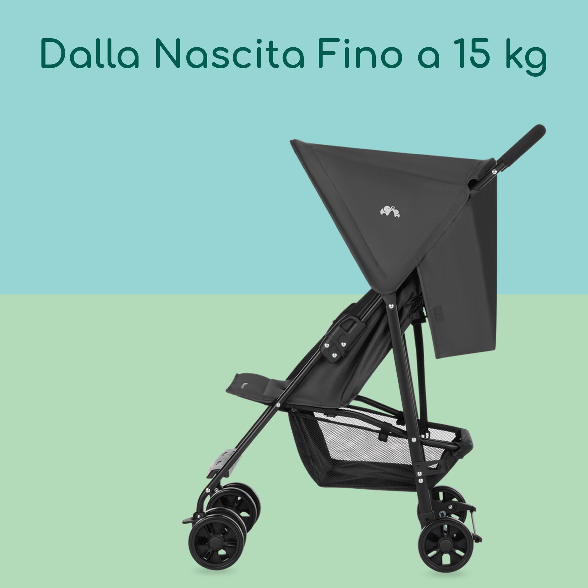 Bebé Confort Snow Passeggino Leggero Mineral Graphite 0-15 kg