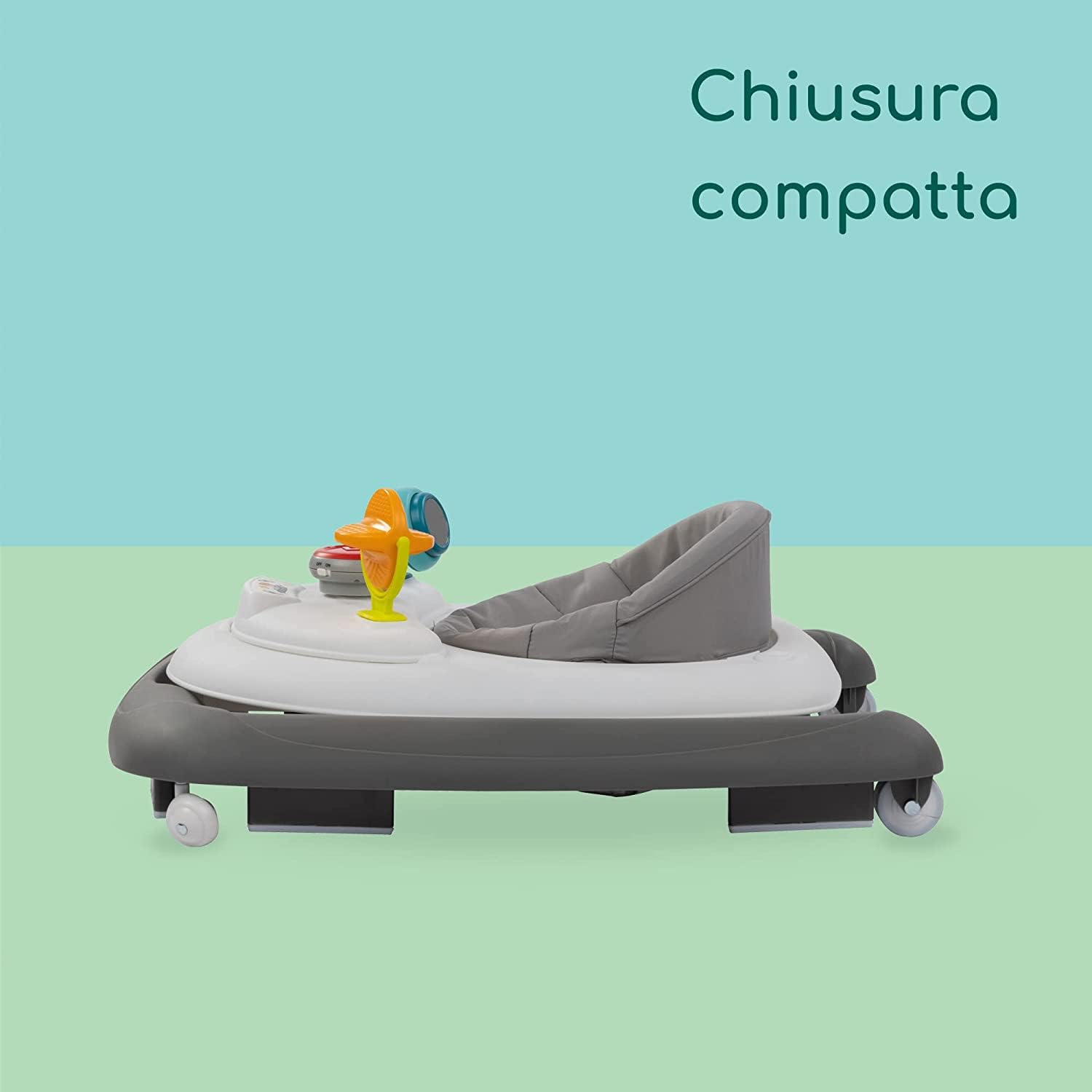 Bebé Confort Explorer girello Grey Mist musicale