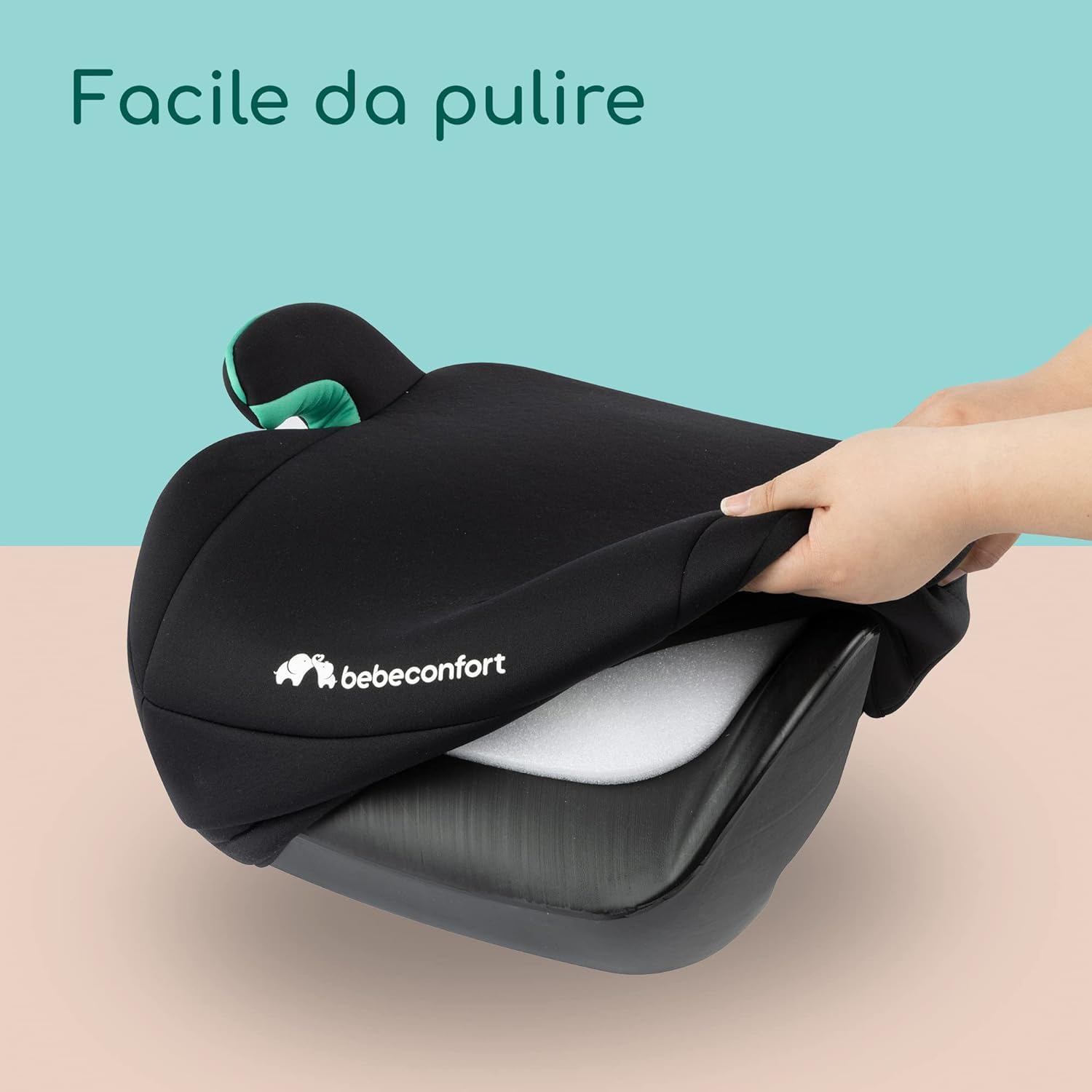 Bebé Confort Manga i-Safe Rialzo Auto Black 125-150 cm