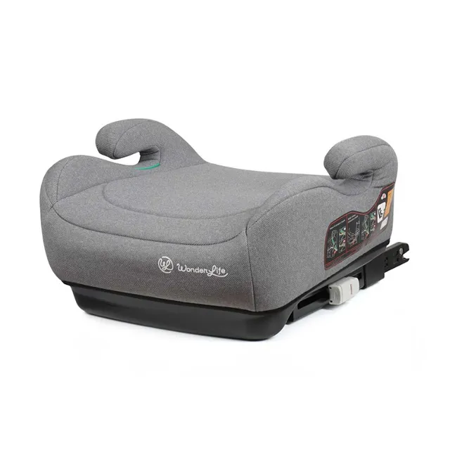 Wonderlife Jesi Fix Seggiolino Auto 125-150 Grigio Isofix