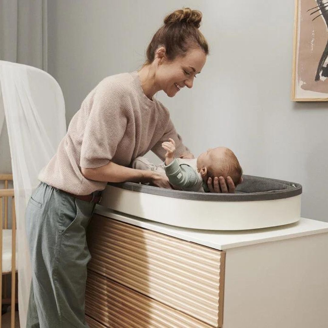 Stokke Sleepi cassettiera 3 cassetti bianco