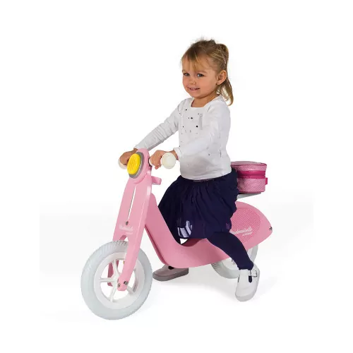 Janod Mademoiselle bici senza pedali legno rosa