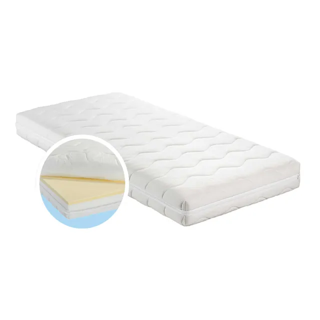 Wonderlife Top Memory Materasso Letto 60x120 cm traspirante sfoderabile