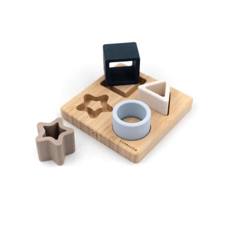 Bamboom Puzzle bamboo silicone gioco forme 12,5 cm